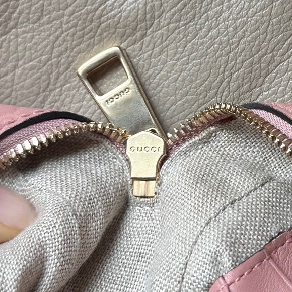 Authentic Gucci Bree Guccissima Leather Crossbody Camera Bag - Picture 12 of 14